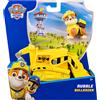 SPIN MASTER ITALIA SRL Paw Patrol Rubble Bulldozer Monster Truck - Veicolo con Figura e Ruote funzionanti