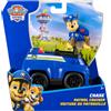SPIN MASTER ITALIA SRL Paw Patrol Chase Patrol Cruiser - Veicolo Eco-Friendly con Figura 3+ Anni