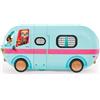 MGA ENTERTAINMENT BELGIUM B.V.B.A. L.O.L. Surprise! Camper Glam N' Go 4 in 1, Set da Gioco con Oltre 50 Sorprese | Età 4+