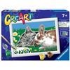 RAVENSBURGER S.R.L. CREART 20074 18X13 RIPOSINO SUL PRATO