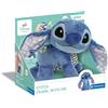 CLEMENTONI S.P.A. Peluche Interattivo Disney Baby Stitch Gattona con Me - Gioco Educativo 6-36 Mesi