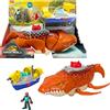 MATTEL ITALY SRL IMAGINEXT JURASSIC WORLD MOSASAURO MATTEL JFR23 SUONI E MOVIMENTI