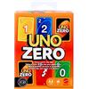 MATTEL ITALY SRL UNO Zero Card Game - Variante Strategica per 2‑8 Giocatori, Età 7+