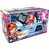 ROCCO GIOCATTOLI SRL Winx Bloom Jeep - Bambola con Veicolo a Ruote Libere