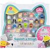 REI TOYS S.R.L. SQUISHALONGS SQAL0500 SET 25 PERSONAGGI CON ACCESSORI