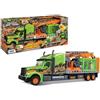 RONCHI SUPERTOYS S.R.L. JURASSIC ADVENTURES 11657 CAMION TRASPORTO DINOSAURI