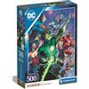 CLEMENTONI S.P.A. PUZZLE 500PZ CLEMENTONI CON POSTER SUPEREROI DC 35532
