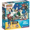 CLEMENTONI S.P.A. PUZZLE CLEMENTONI 180PZ CON STICKER SONIC 29798