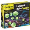 CLEMENTONI S.P.A. GEOPOP, 19426, I SEGRETI DELLO SPAZIO, KIT SCIENTIFICO, ESPERIMENTI EDUCATIVI