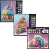 NICE SRL DIAMANTINY - Level Up Food Cupcake Kit Creativo 21x29 cm