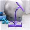 Ocastuted Bande Elastiche Fitness, Elastici Per Allenamento, Fascia Fitness, Attrezzo Per Addominali, 4 Tubi Con Pedana Per Caviglie E Fascia Elastica, Maniglie E Corda Integrate, Per Donne Principianti