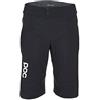 POC Essential MTB Pantaloncini, Donna, Nero (Uranium Black), S
