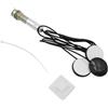 Alnicov Pickup autoadesivo Piezo 6,35 mm Jack Disc Microfono a 3 trasduttori per chitarra acustica Ukulele Mandolino Banjo Violino Strumenti a corda