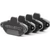 metelligroup 22-0159-1 Pastiglie Freno Anteriori E Posteriori, Made in Italy, Pezzo di Ricambio per Auto/Automobile, Kit da 4 Pezzi, Certificate ECE R90, Prive di Rame
