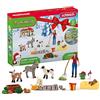 schleich 98983 Calendario dell'avvento FARM WORLD 2023, da 3 anni, FARM WORLD - Playset, 24 pezzi