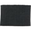kela Tappetino da bagno antiscivolo50 x 80 cm LEANA, tappeto da bagno grigio, lavabile, 100% cotone, tappetino da bagno effetto intrecciato, grigio granito