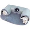 langjiao Tunnel per gatti a forma di U, con tubo da gioco, giocattolo a scomparsa lavabile e staccabile, combinazione interattiva per giocare e dormire per gatti da interni (misura grande)