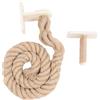 Generic Corda da arrampicata per gatti, giocattolo a torre per gattini, da parete, 170 x 19 x 12 cm, struttura antiscivolo per zampe, mobili da gioco per saltare e riposare attività indoor
