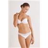 Intimissimi Brasiliana Stile Anni '80 In Pizzo E Cotone Bianco