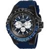 Invicta Aviator Orologio da Uomo in acciaio inossidabile con movimento Quarzo - 50mm, Nero/Blu