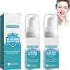 Utapossin 2PCS Mousse Dentifricio Sbiancante - Mousse Detergente per Denti ad Azione Rapida, Schiuma Sbiancante per Un'alito Fresco E Una Pulizia Profonda, Senza Sostanze Aggressive