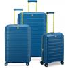 Roncato B-flying Move Set Valigie (grande, Medio, Cabina) - Blu Laguna