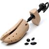 rismart Di legno Tendiscarpe Regolabile 2-Modo Forma per Scarpe per Uomo e Donna, L / 40 EU-44 EU