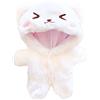 niannyyhouse Tutina intera per bambola da 20 cm, accessori per bambole da 20 cm (beige)