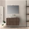 Baden Haus Mobile da bagno 100 cm cannettato noce Palermo