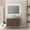 Baden Haus Mobile da bagno 100 cm cannettato noce Palermo
