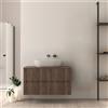 Baden Haus Mobile da bagno 100 cm cannettato noce Palermo