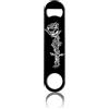 CREATCABIN Apribottiglie Piatto Teschio June Rose Speed Apribottiglie in Metallo Apribottiglie Resistente Chiave in Acciaio Inossidabile per Birra Barista Pub Bar Bevande Cucina Ristorante 4x17.8cm
