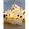 United Labels I Peanuts Snoopy Fata LED 2m con 10 LED bianco caldo a batteria decorazione per interni Connessione USB-C