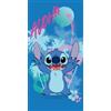 Halantex STITCH sotto la luna - da Disney Lilo e Stitch telo doccia Telo Mare Bagno spiaggia Beach Towel - 100% Cotone - Dimensioni 70x140cm - multicolore