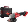 Milwaukee M18 FSAG125XB-0X - SMERIGLIATRICE ANGOLARE 125MM M18 FUEL CON INTERRUTTORE A SLITTA E FRENO - SENZA BATTERIA - MILWAUKEE