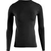 IRON-IC T-shirt cashmere girocollo e manica lunga - donna