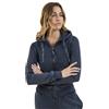 podhio FELPA FULL ZIP STONE WASHED DONNA