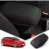 BIBIBO Copribracciolo Compatibile con Seat Leon MK3 5F FR ST/C*upr-a Leon 2012-2019, Copertura per Console Centrale, Protezione Bracciolo, Antigraffio, Decorazione per Console Centrale