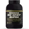 REMEDIA ONE - Iso Whey Supra, Proteine Isolate Idrolizzate per via Enzimatica Con Glutammina, EAA e BCAA - Massimizza Sintesi Proteica, Crescita e Mantenimento Muscolare - 1 kg Gusto Cioccolato