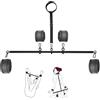 ALITERCY Kit Bondage BDSM - Barra Divaricatrice Regolabile con Collare e Manette - Set di Costrizione per Polsi, Collo e Caviglie - per Donne, Uomini e Coppie