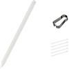 Dakexiong Galaxy Tab S10 Plus S Pen di Ricambio per Samsung Galaxy Tab S10 Ultra/S10+ Penna stilo con punte SenzaBluetooth,Bianco