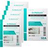 Dr.Melaxin Dr. Melaxin BP Pore Clear Mask Pack, Maschera detergente per il viso, 5x25g