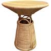 POPUS EDITIONS - Tavolino d'appoggio TOFFEE - Beige - Midollino
