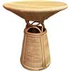 POPUS EDITIONS - Tavolino d'appoggio TOFFEE - Beige - Midollino