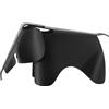 Vitra - Decorazione Eames Elephant - Nero - Polipropilene riciclato - Designer Charles & Ray Eames
