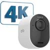 Arlo Telecamera di sicurezza Arlo Ultra 2 Sorveglianza esterni, telecamera aggiuntiva bianca [VMC5040-200EUS]