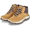 Skechers Santoro Hopkins - Scarponcini da trekking, Rete sintetica in pelle verde oliva, 42.5 EU