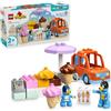 LEGO S.P.A Lego Duplo 10458 Bluey Visita alla Gelateria di Bluey