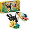 LEGO S.P.A Lego Creator 3 in 1 31173 Animali Selvatici: Tucano Tropicale con Fiore