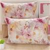 PETTI Artigiani Italiani - Coppia di Federe Cuscino 70x40 cm in Microfibra, Cuscini Arredo Camera da Letto, Divano, Salotto, Set 2 Fodere Copricuscino, Federa Floreale 2, 100% Made in Italy